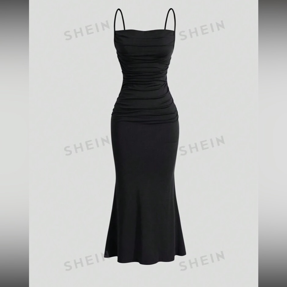Mermaid black dresss